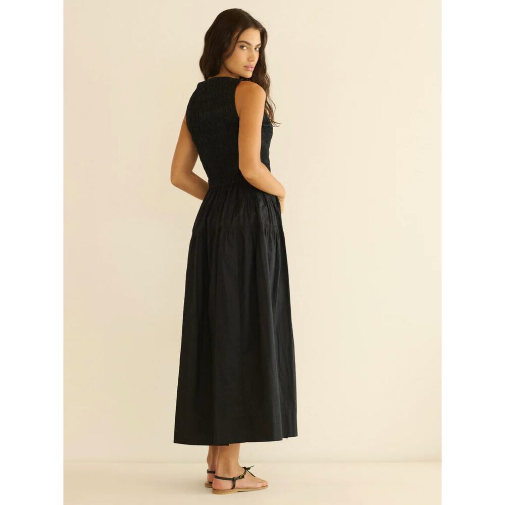 DOEN Melie Dress in Black Size Medium - Picture 3 of 9